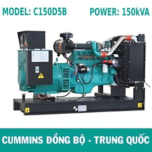 máy phát điện cummins trung quốc C150D5B 150KVA