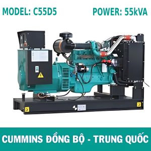 máy phát điện cummins trung quốc C55D5 55KVA